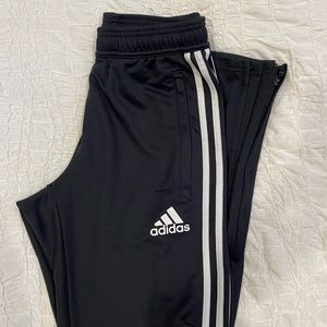 Black Adidas lifestyle track pants